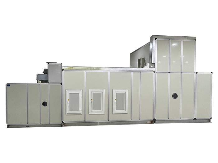 How does a two-wheel dehumidifier work?